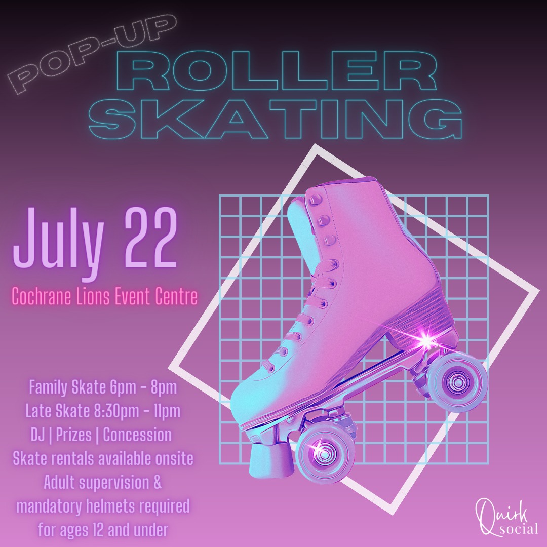 Ready, set, skate Popup roller skating coming to Cochrane